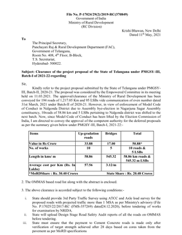 2019-RC(370849) Government of India Ministry of Rural Development