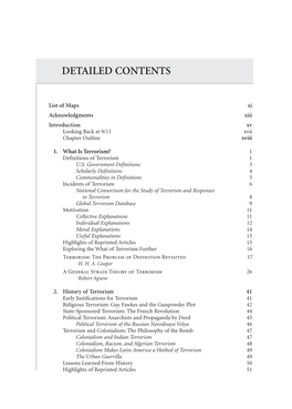 Detailed Contents