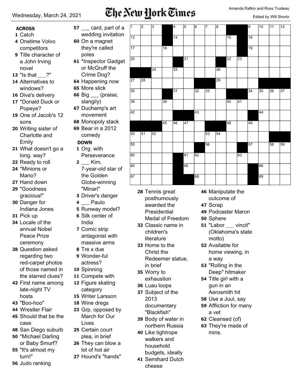 NYT Crossword