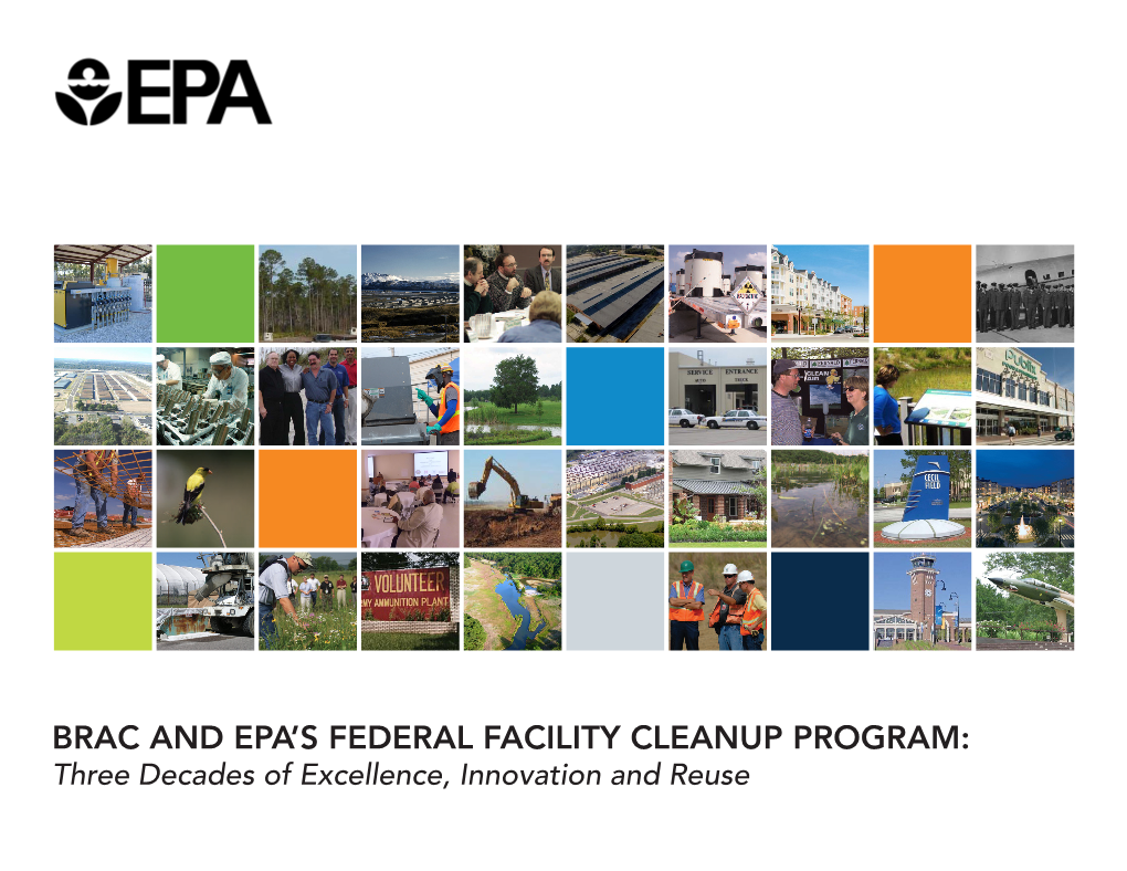 BRAC and EPA's Federal Facility Cleanup Program