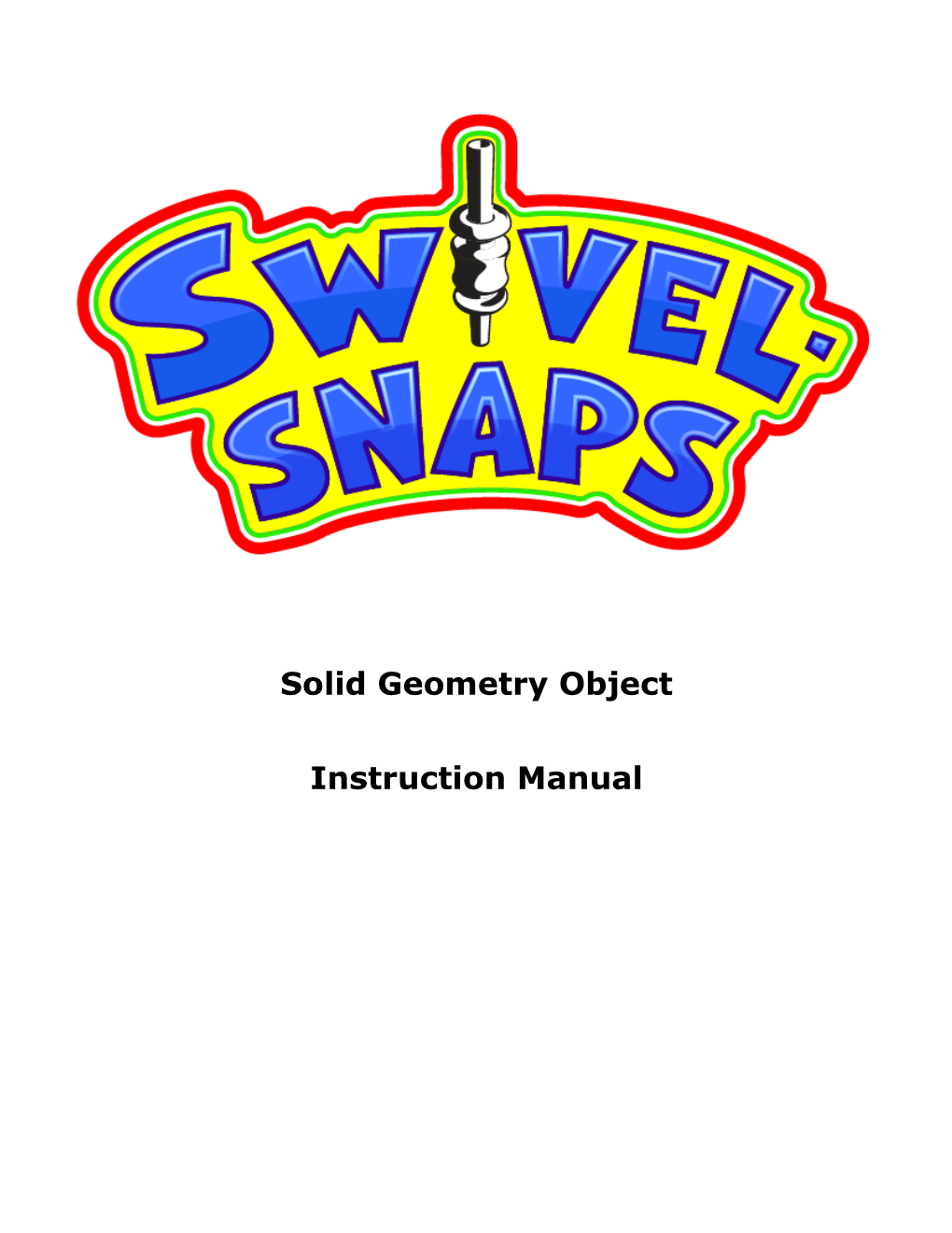 Solid Geometry Object Instruction Manual