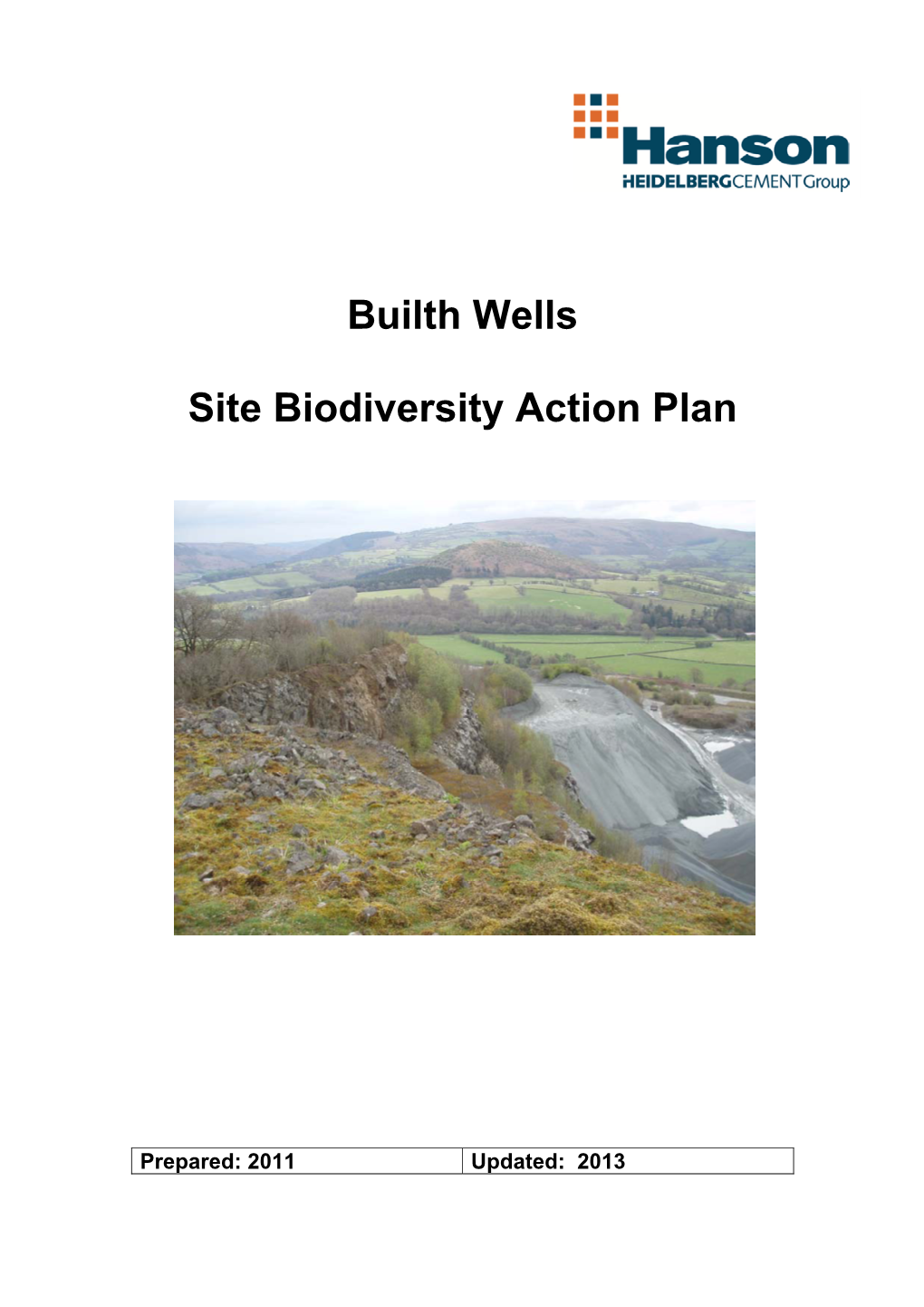 Builth Wells Quarry, Powys Location (Incl