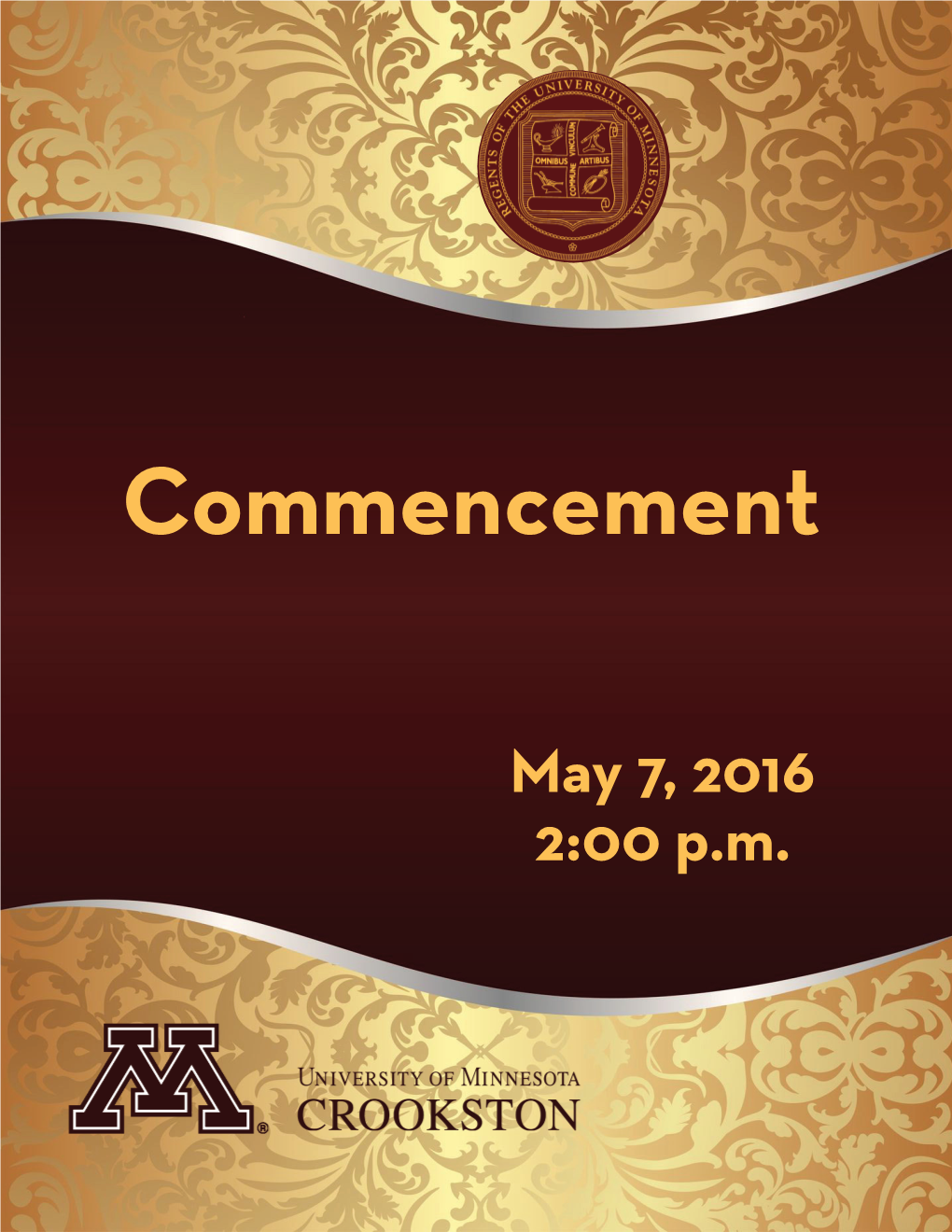 2016 Commencement Program