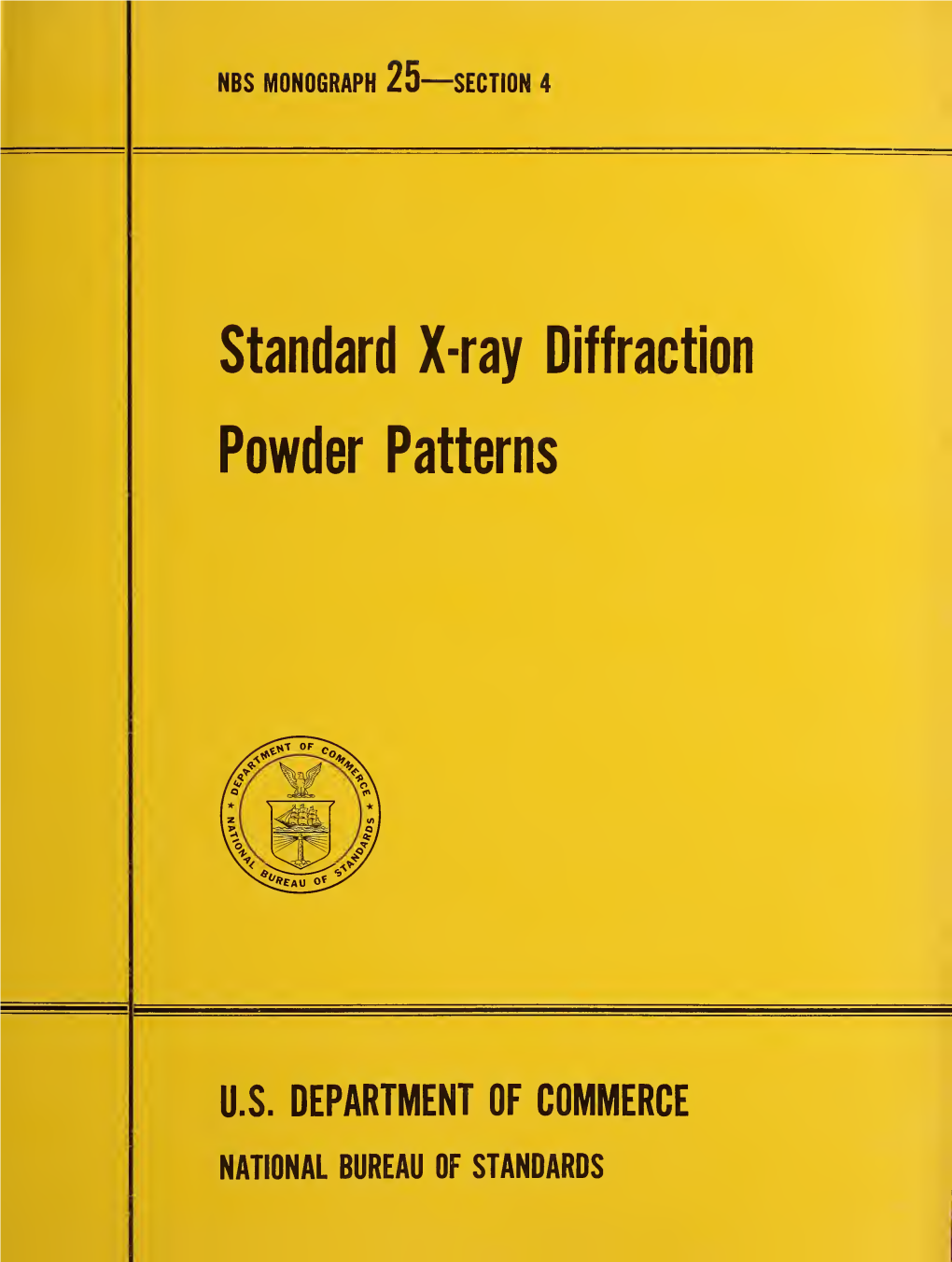 Standard X-Ray Diffraction Powder Patterns