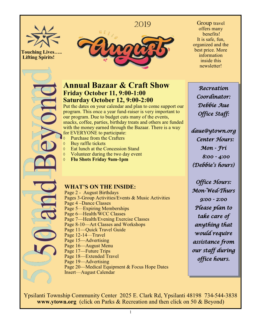 Annual Bazaar & Craft Show