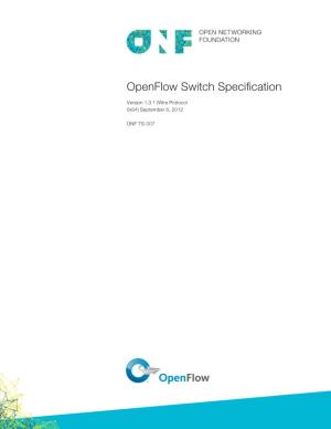 Openflow Switch Specification