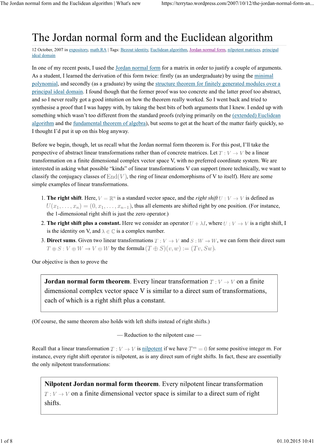 the-jordan-normal-form-and-the-euclidean-algorithm-what-s-new-docslib