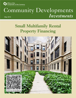 Community Developments Investments: Small Multifamily Rental Property Financing