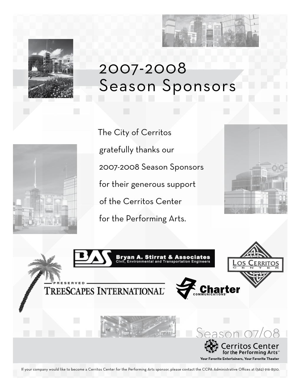 2007-2008 Season Sponsors