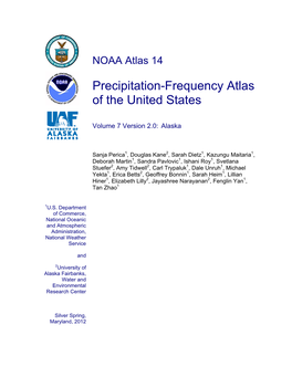 NOAA Atlas 14 Vol 7