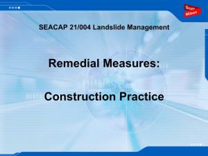 SEACAP 21/004 Landslide Management