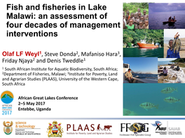 Fish and Fisheries in Lake Malawi: an Assessment of Four Decades of Management Interventions