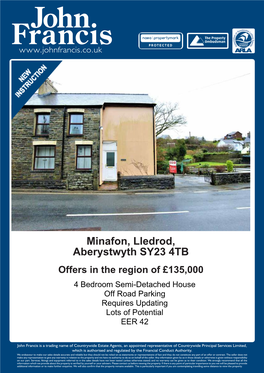 Minafon, Lledrod, Aberystwyth SY23