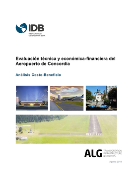 Evaluación Técnica Y Económica-Financiera Del Aeropuerto De Concordia