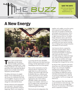 June 2019 a Supplement to Oklahoma Living a New Energy