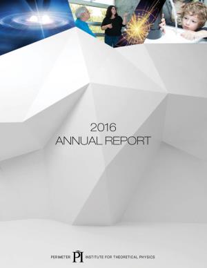 2016 Annual Report Vision