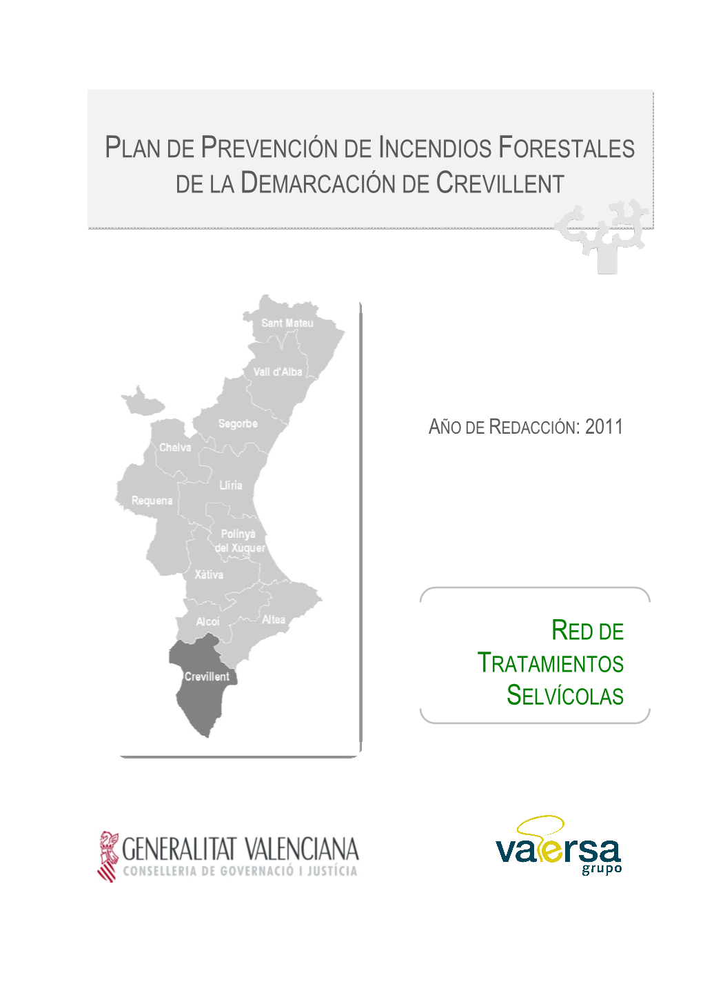 Plan De Prevención De Incendios Forestales De La Demarcación De Crevillent