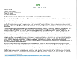Proterra Response to Delaware EMP.Pdf