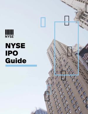NYSE IPO Guide Third Edition