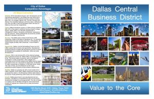 Dallas CBD Brochure (PDF)