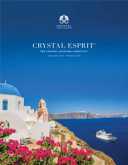 Crystal Cruises 2022 Crystal Esprit Atlas