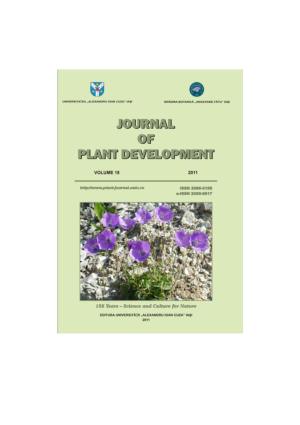 Journal of Plant Development2011