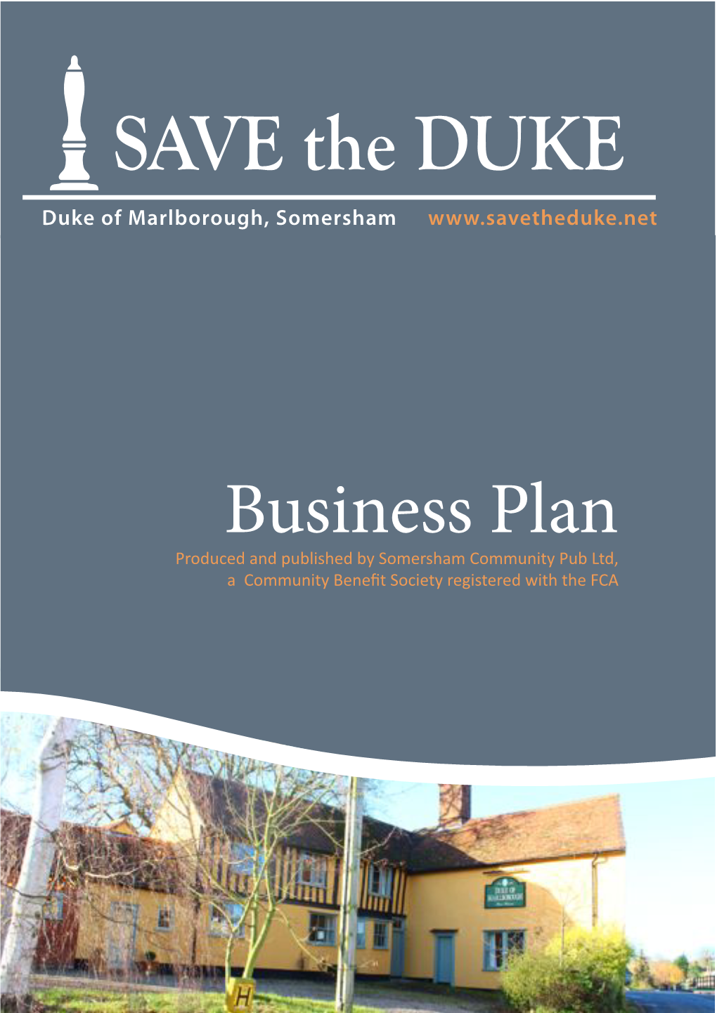 SAVE the DUKE Duke of Marlborough, Somersham