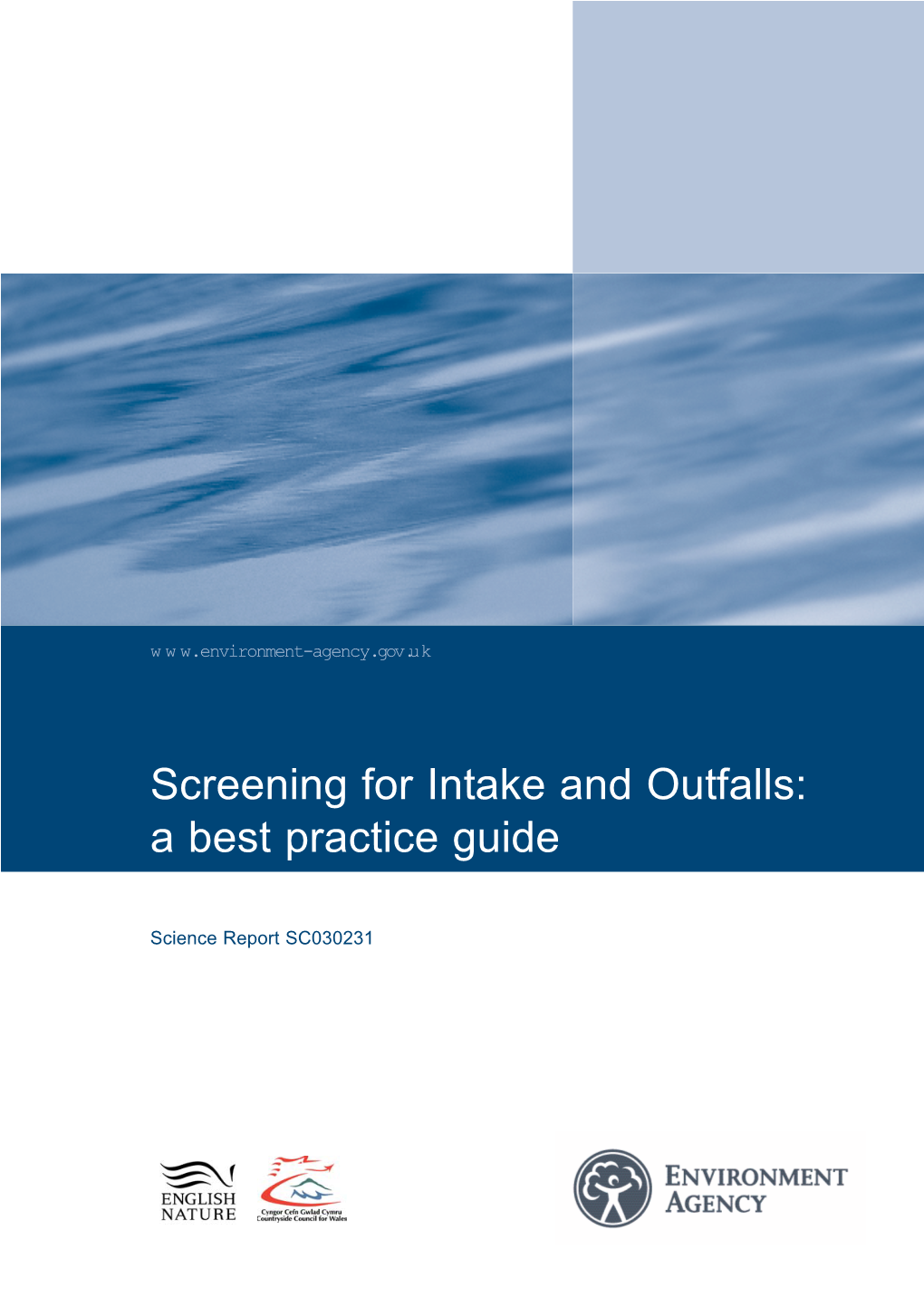 Screening for Intakes and Outfalls: a Best Practice Guide