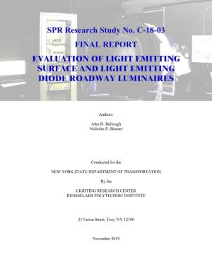Final Report (2018-2019) 50 Wolf Road Albany, NY 12232 14