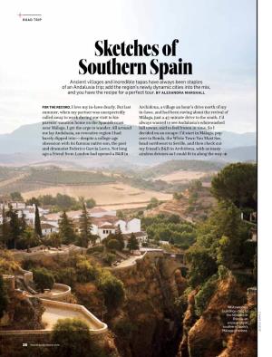 Sketches of Southern Spain
