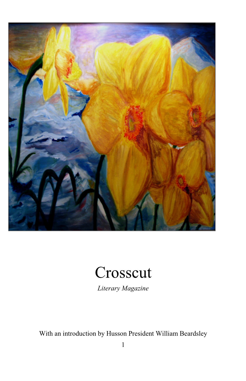 2009 Crosscut Literary Magazine