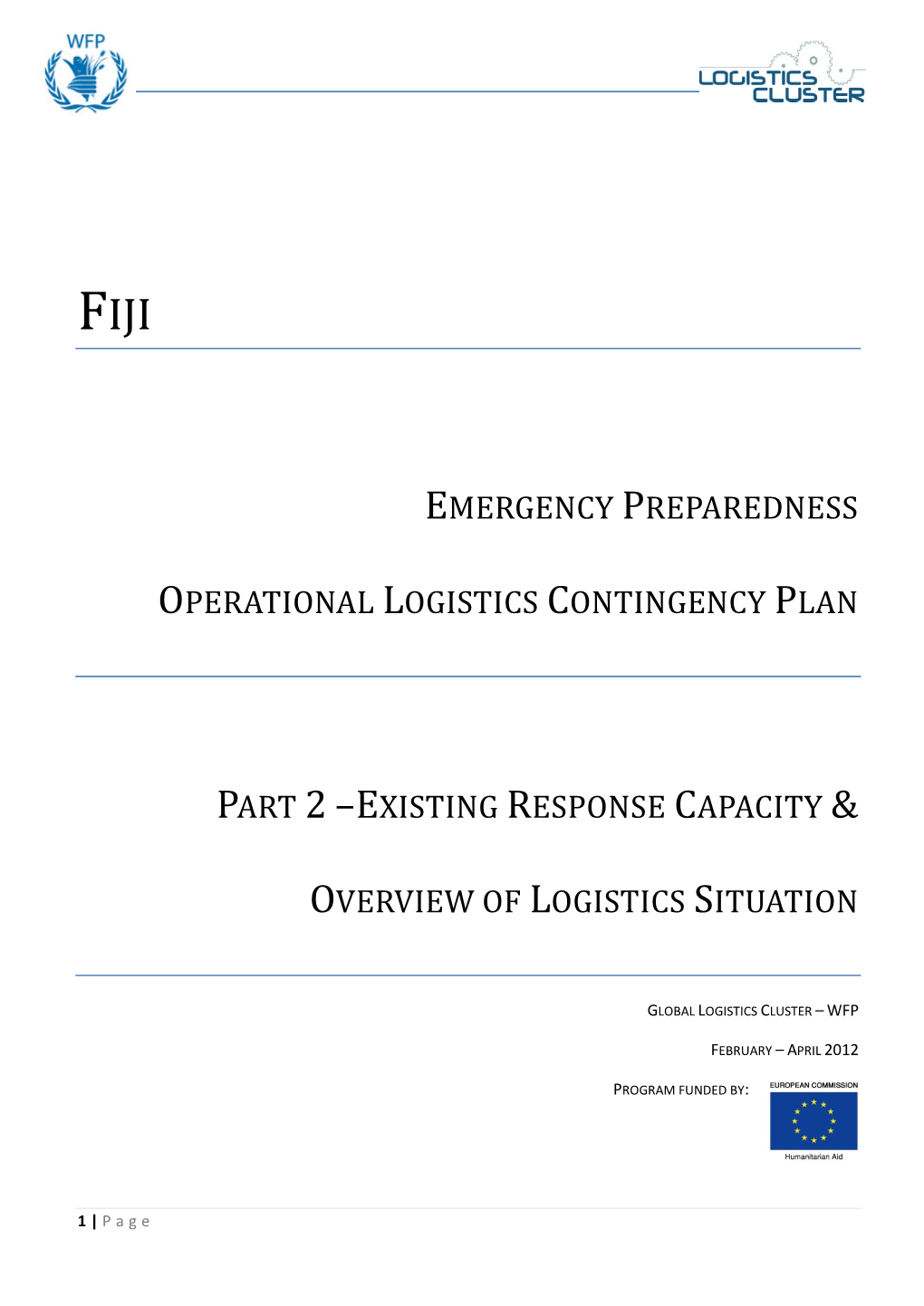 Emergency Preparedness Operational
