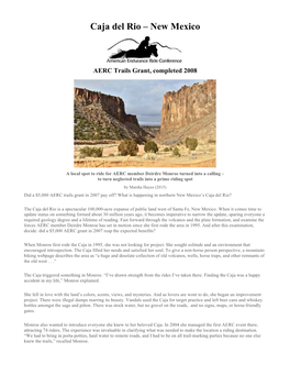 Caja Del Rio – New Mexico