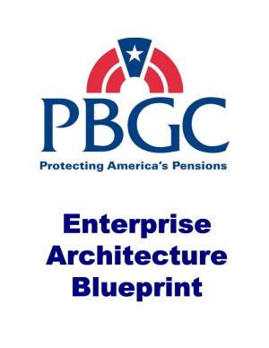 PBGC Enterprise Architecture Blueprint