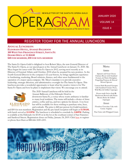 Operagram January 2020 Document
