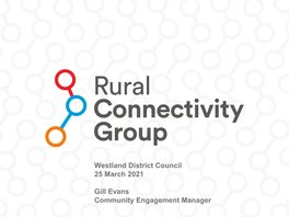 Rural Connectivity Group