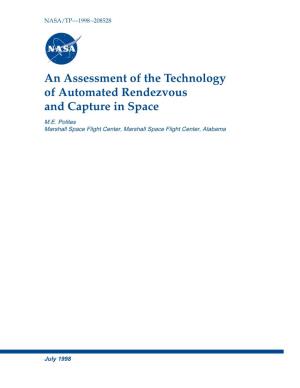 An Assessment of the Technology of Automated Rendezvous and Capture in Space
