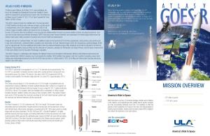 Atlas V GOES-R Mission Overview