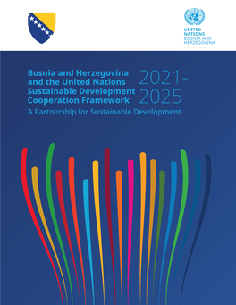 Bosnia and Herzegovina and the United Nations Sustainable Development Cooperation Framework
