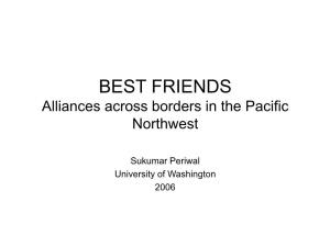 Cross Border Cooperation in the Pacific Northwest
