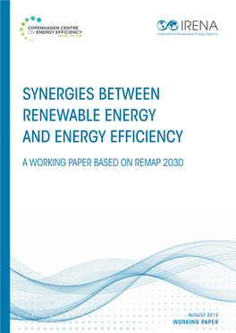 Synergies Between Renewable Energy and Energy Efficiency: a Working Paper Based on Remap 2030