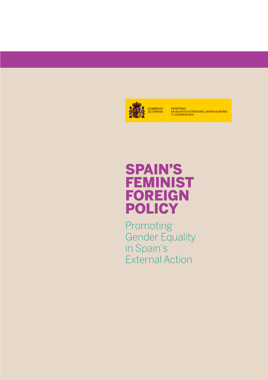 Spain's Feminist Foreign Policy