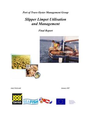 Slipper Limpet Utilisation and Management