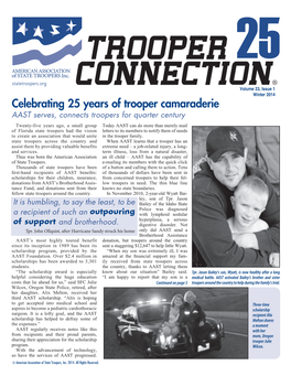 Celebrating 25 Years of Trooper Camaraderie