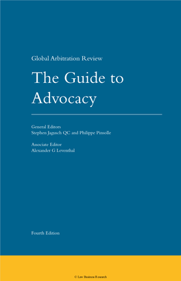 The Guide to Advocacy