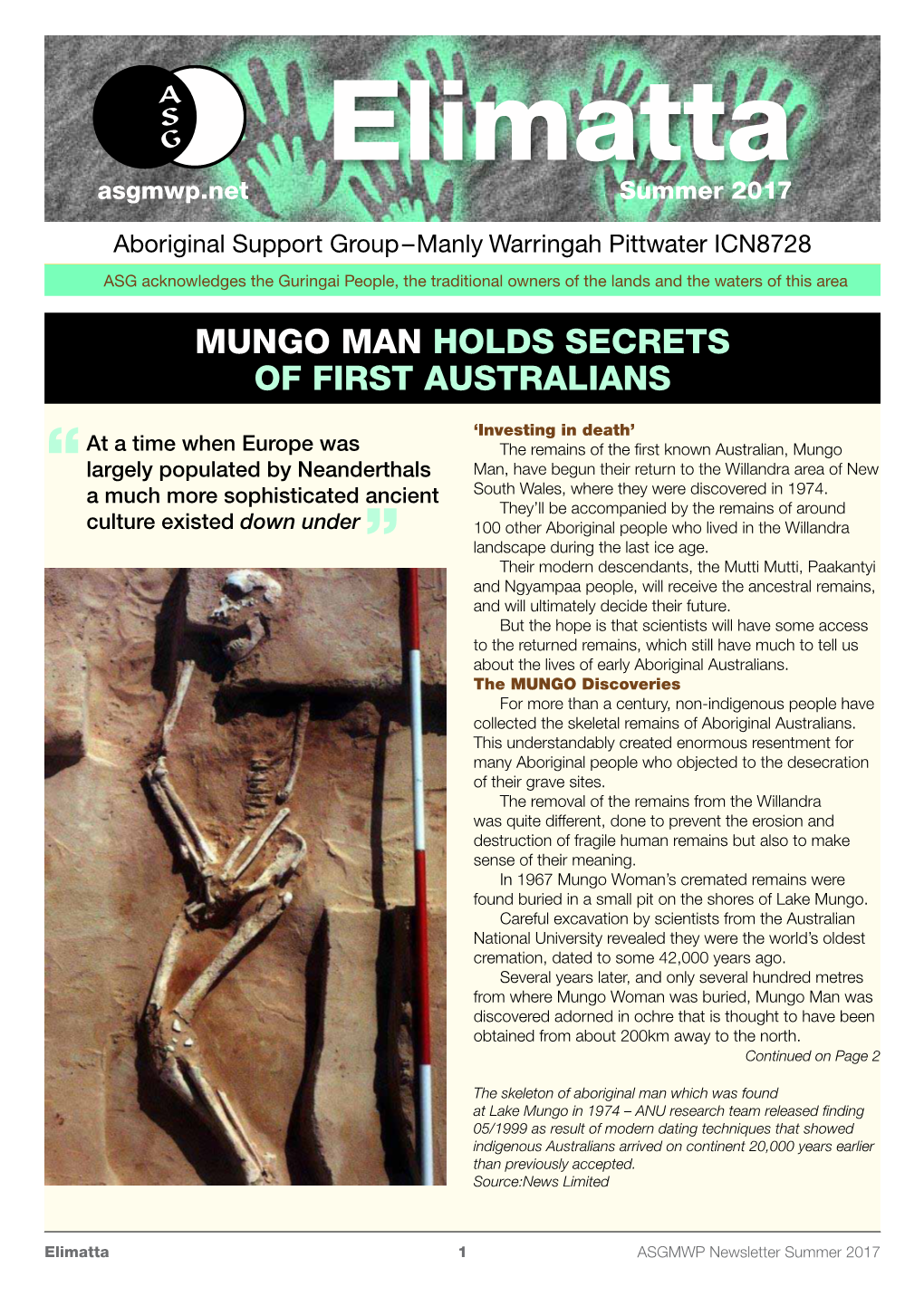 Mungo Man Holds Secrets of First Australians