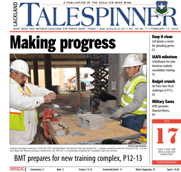 BMT Prepares for New Training Complex, P12-13 Countdown