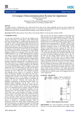 A Compact Telecommunication System for Apartment