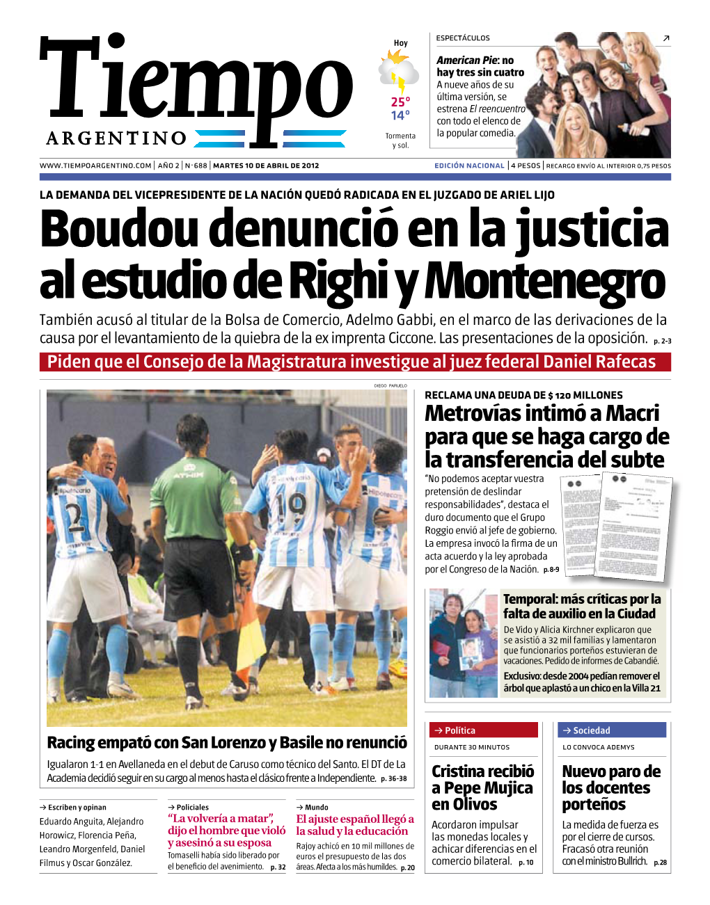 Boudou Denunció En La Justicia Al Estudio De Righi Y Montenegro