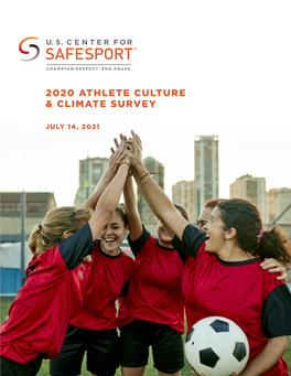 2020 Athlete Culture & Climate Survey